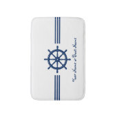 Tapis De Bain Nom ou bateau Navires nautiques Bateaux de la flot (Devant (Vertical))