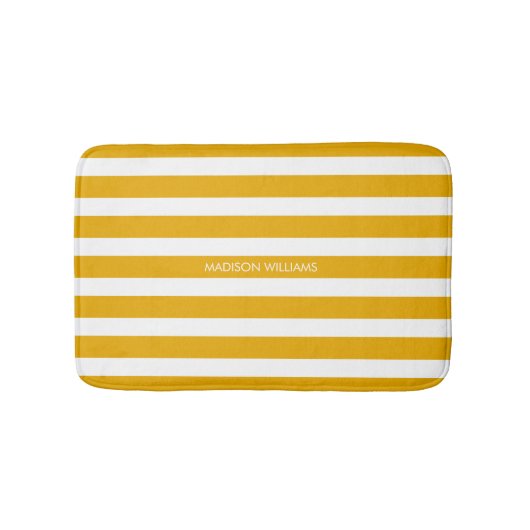 Tapis De Bain Nom personnalisé Bath Mat (Devant)