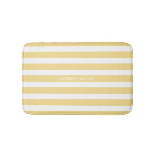 Tapis De Bain Nom personnalisé Bath Mat (Devant)