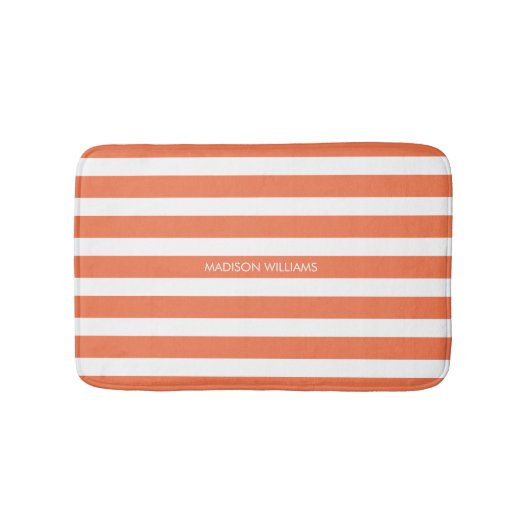 Tapis De Bain Nom personnalisé Bath Mat (Devant)