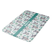Tapis De Bain Nom personnalisé Cute Koalas Motif (Angle)
