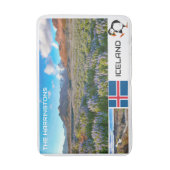 Tapis De Bain Nom personnalisé Islande (Devant (Vertical))