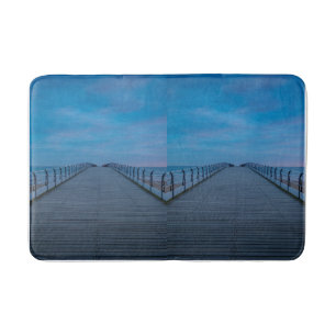 Tapis de bain non-glissière élégant Salle de bai