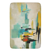 Tapis De Bain Noontide Vibrance – Abstract Figures (devant Vertical)