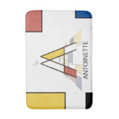 Tapis De Bain Noplasticisme incroyable Art Monogramme. Lettre A (Devant (Vertical))