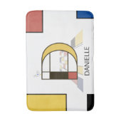 Tapis De Bain Noplasticisme incroyable Art Monogramme. Lettre D (Devant (Vertical))