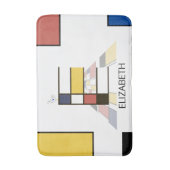 Tapis De Bain Noplasticisme incroyable Art Monogramme. Lettre E (Devant (Vertical))