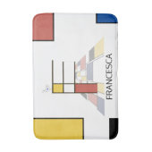 Tapis De Bain Noplasticisme incroyable Art Monogramme. Lettre F (Devant (Vertical))