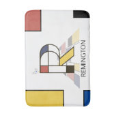 Tapis De Bain Noplasticisme incroyable Art Monogramme. Lettre R (Devant (Vertical))