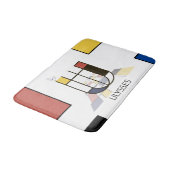 Tapis De Bain Noplasticisme incroyable Art Monogramme. Lettre U (Angle)