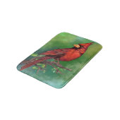 Tapis De Bain Nord-Red Cardinal Bird Bath Mat (Angle)
