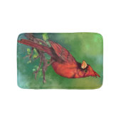 Tapis De Bain Nord-Red Cardinal Bird Bath Mat (Devant)