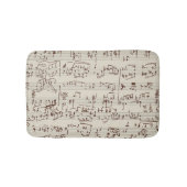 Tapis De Bain Notes de musique (Devant)