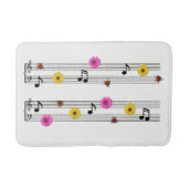 Tapis De Bain Notes musicales Bath Mat (Devant)