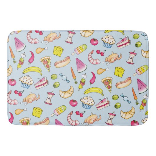 Tapis De Bain Nourriture (Devant)
