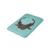 Tapis De Bain Nourriture des requins (Angle)