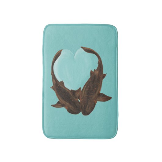 Tapis De Bain Nourriture des requins (Devant (Vertical))