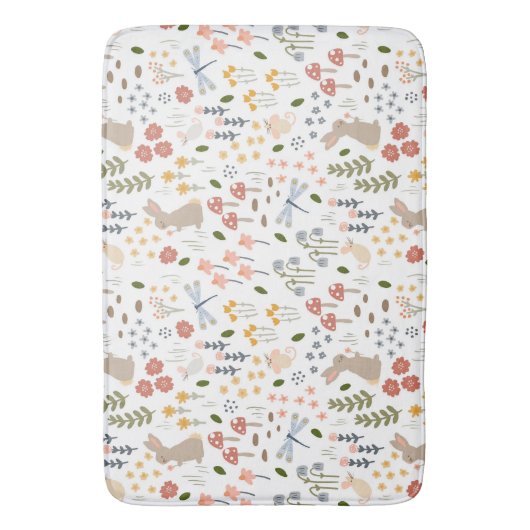 Tapis De Bain Nourriture Neutre Bébé Bois (devant Vertical)