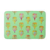 Tapis De Bain Nouveau Riche Fleurit Lime (Devant)