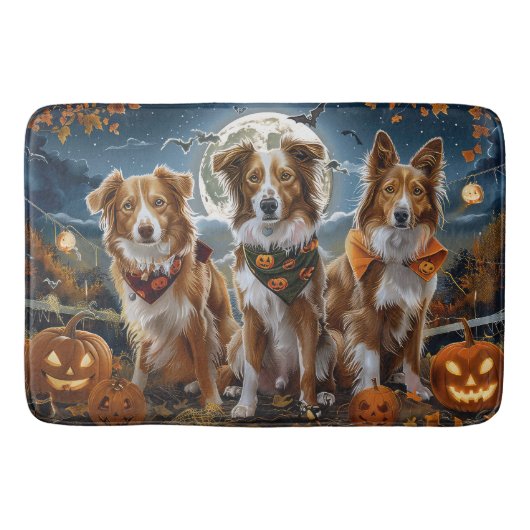 Tapis De Bain Nouvelle-Écosse Halloween Épouvantable (Devant)