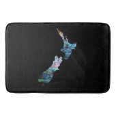 TAPIS DE BAIN NOUVELLE-ZÉLANDE CARTE PAUA (Devant)
