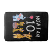 Tapis De Bain Now I, 10 ans d'âge 10 Birthday (Devant)