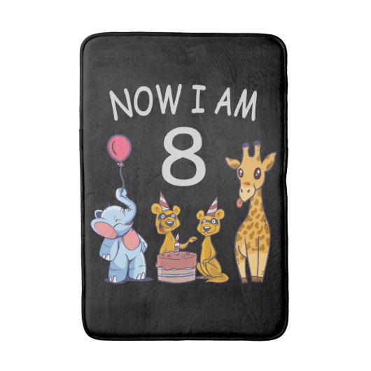 Tapis De Bain Now I, 8 ans d'âge huit (Devant (Vertical))