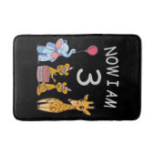 Tapis De Bain Now I le 3e jour du Birthday (Devant)