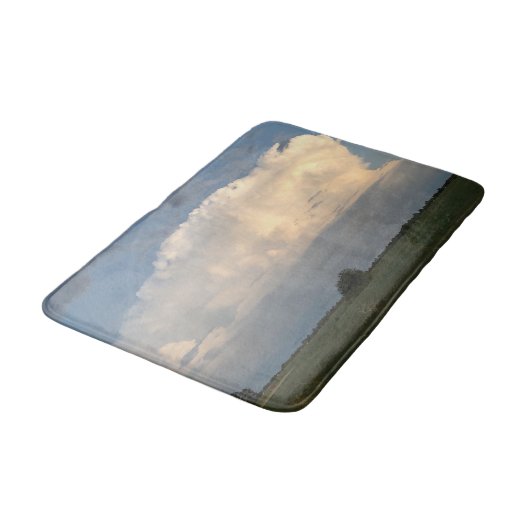 Tapis De Bain Nuage de tempête (Angle)