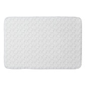 Tapis De Bain Nuage horizontal, gris (Devant)