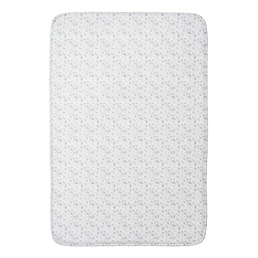 Tapis De Bain Nuage horizontal, gris (devant Vertical)