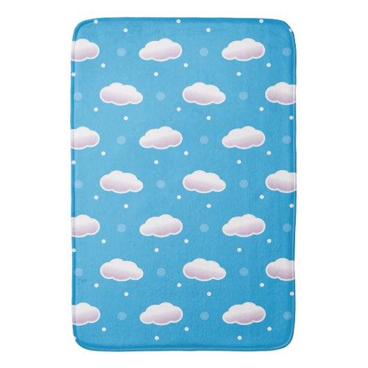 Tapis De Bain Nuages (devant Vertical)