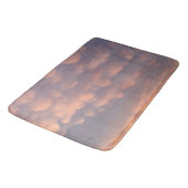 Tapis De Bain Nuages de billes de coton rose (Angle)