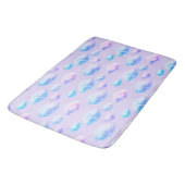 Tapis de bain nuages doux (Angle)