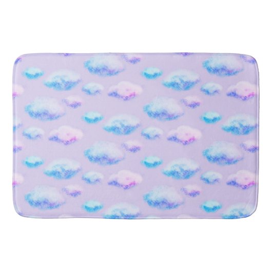 Tapis de bain nuages doux (Devant)