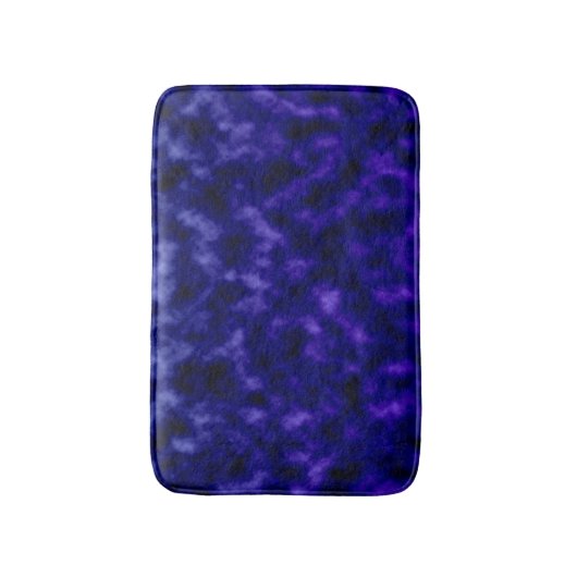 Tapis De Bain Nuages pourpres (Devant (Vertical))
