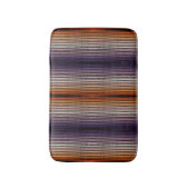 Tapis De Bain Nuances D'Aquarelle Salée Orange Et Violet (Devant (Vertical))