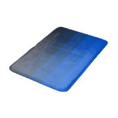 Tapis De Bain Nuances de bleus (Angle)