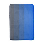 Tapis De Bain Nuances de bleus (Devant (Vertical))