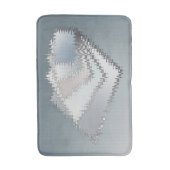 Tapis De Bain Nuances de Nuages (Devant (Vertical))