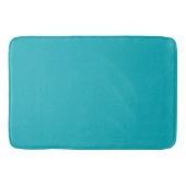 Tapis De Bain Nuances de Turquoise Solid (Devant)