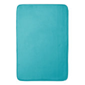 Tapis De Bain Nuances de Turquoise Solid (devant Vertical)