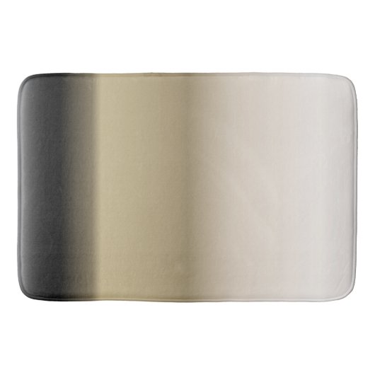 Tapis De Bain Nuances subtiles du beige pour noircir le gradient (Devant)