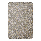Tapis De Bain Nuetrals de léopard poster de animal (devant Vertical)