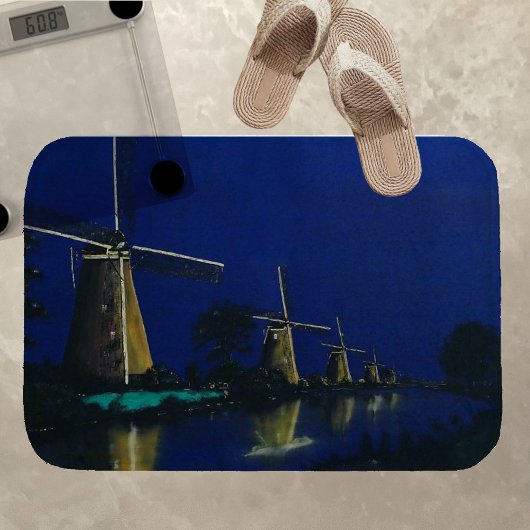Tapis De Bain Nuit à Kinderdijk