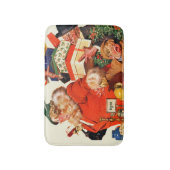 Tapis De Bain Nuit avant Noël (Devant (Vertical))