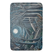 Tapis De Bain Nuit dans les bois (devant Vertical)