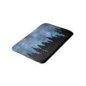 Tapis De Bain Nuit de la forêt de pins (Angle)