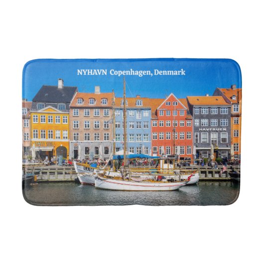 Tapis De Bain Nyhavn Copenhagen Danemark (Devant)