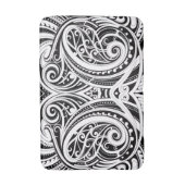 Tapis De Bain NZKULTURE design maori unique (Devant (Vertical))